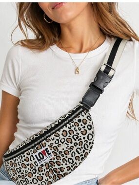 Nwt Brighton Wild Cat Belt Bag